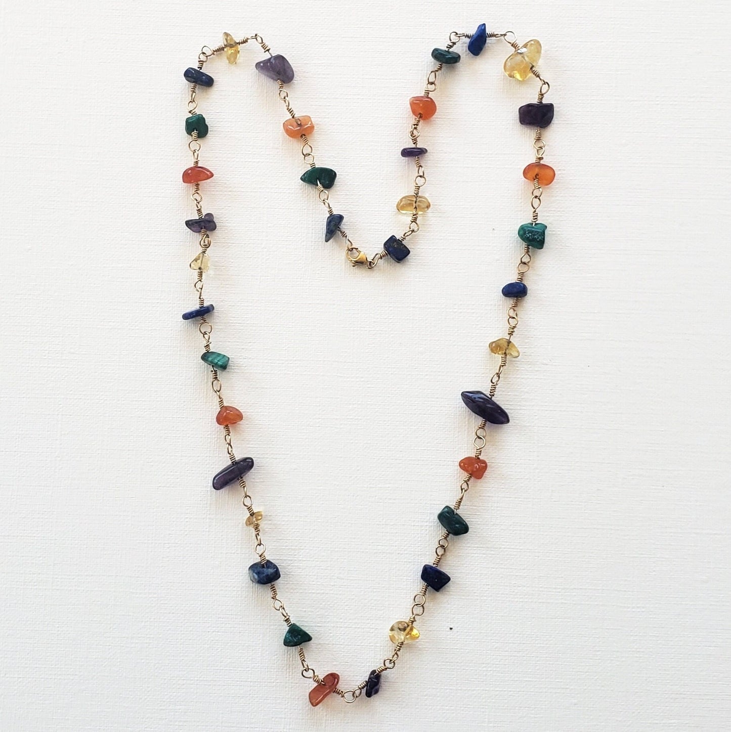 Multi Gemstone Necklace