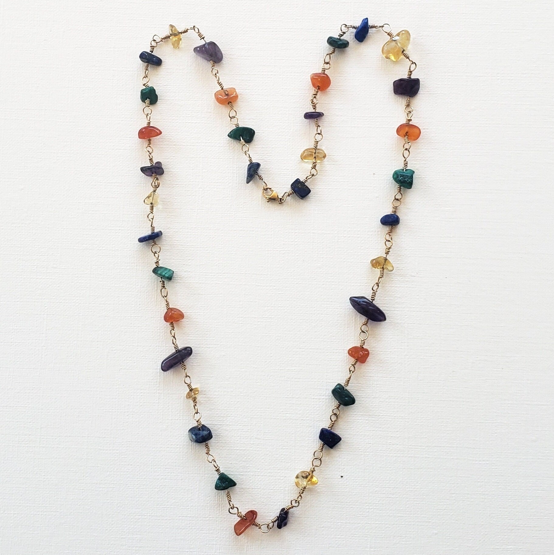 Multi Gemstone Necklace