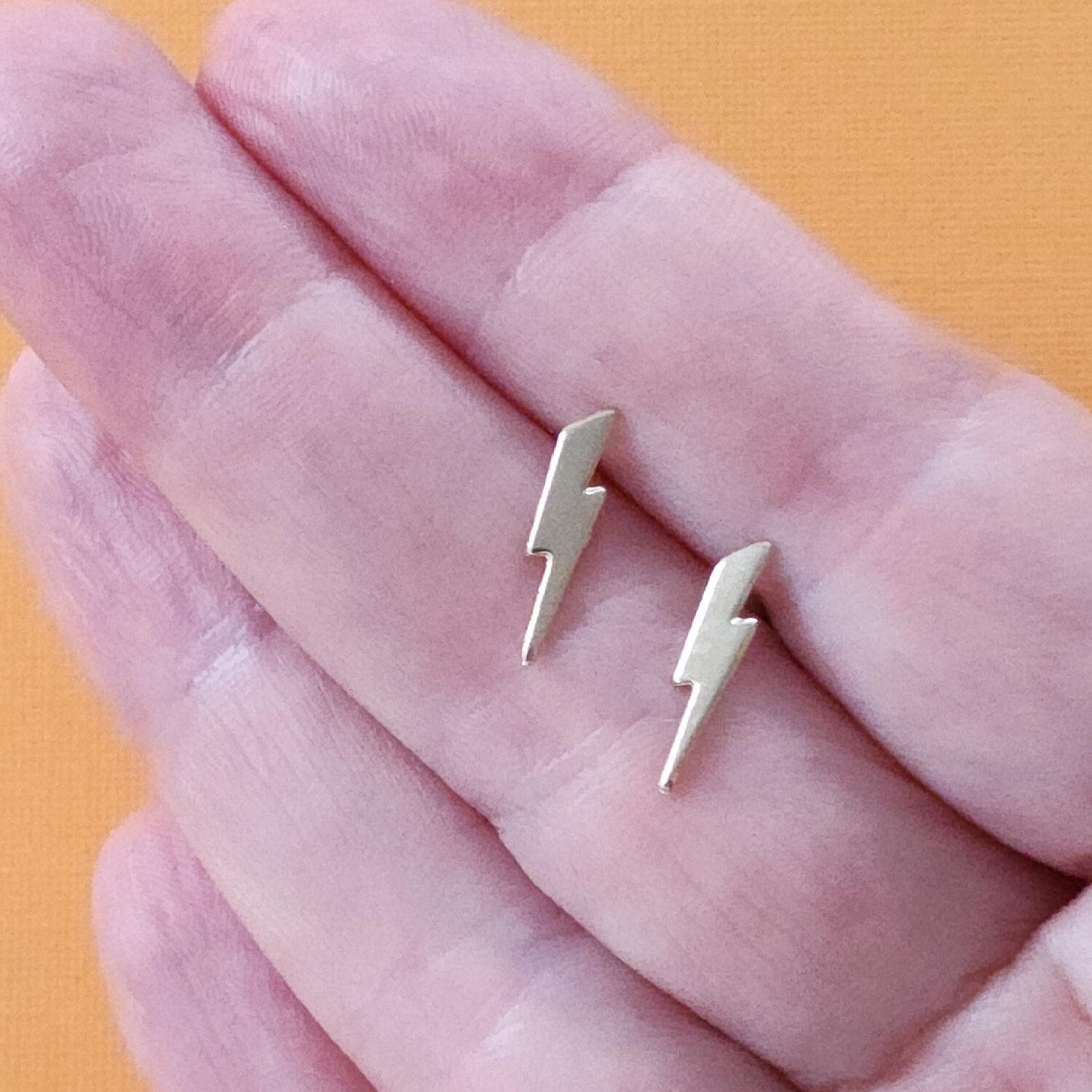 Lightning Bolt Studs