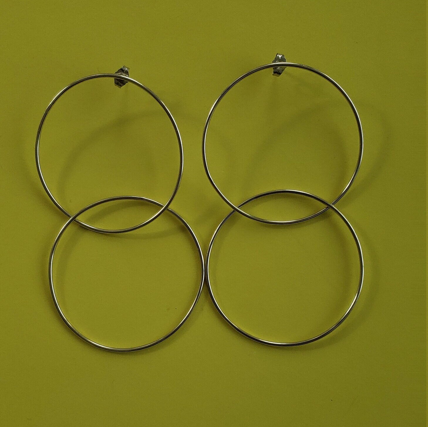 Swingy Double Hoops