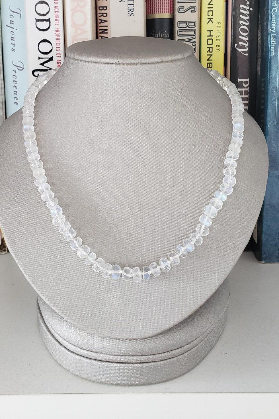 Rainbow Moonstone Necklace