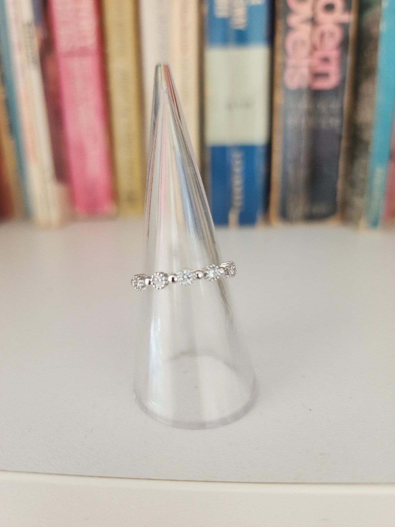 White Gold and Diamond Ring